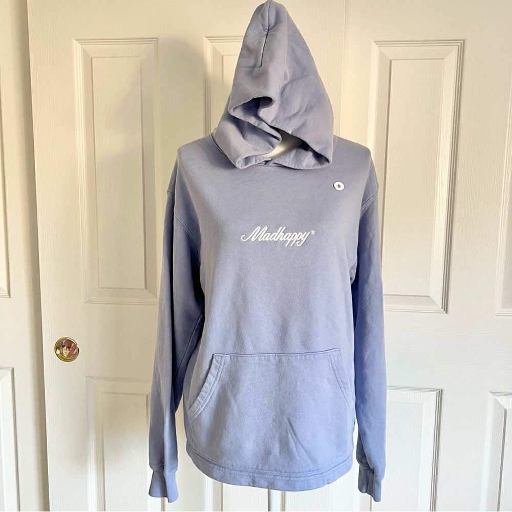 Madhappy Unisex Classic Cotton Hoodie in Lilac / Lavender Small NEW